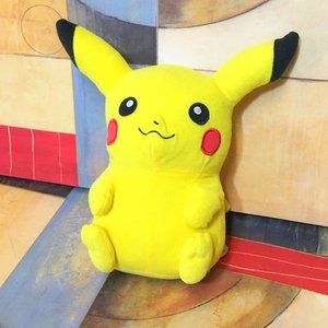 POKEMON NINTENDO x TOY FACTORY PIKACHU PLUSH TOY * 2016 ** STUFFED ANIMAL FIGURE